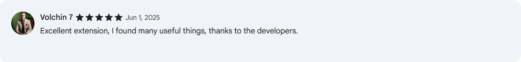 Review screenshot