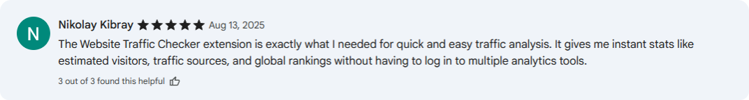 Review screenshot
